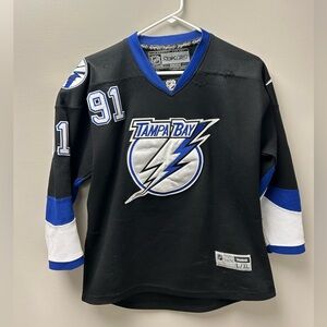 Reebok Tampa Bay Lighting Steven Stamkos Black Jersey